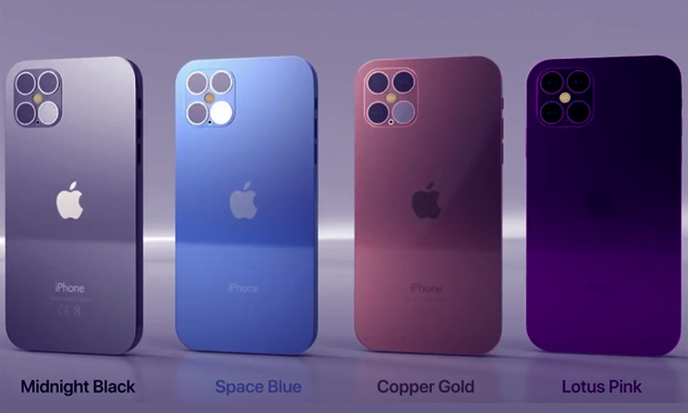 Mê mẩn với concept thiết kế siêu đẹp của iPhone 12